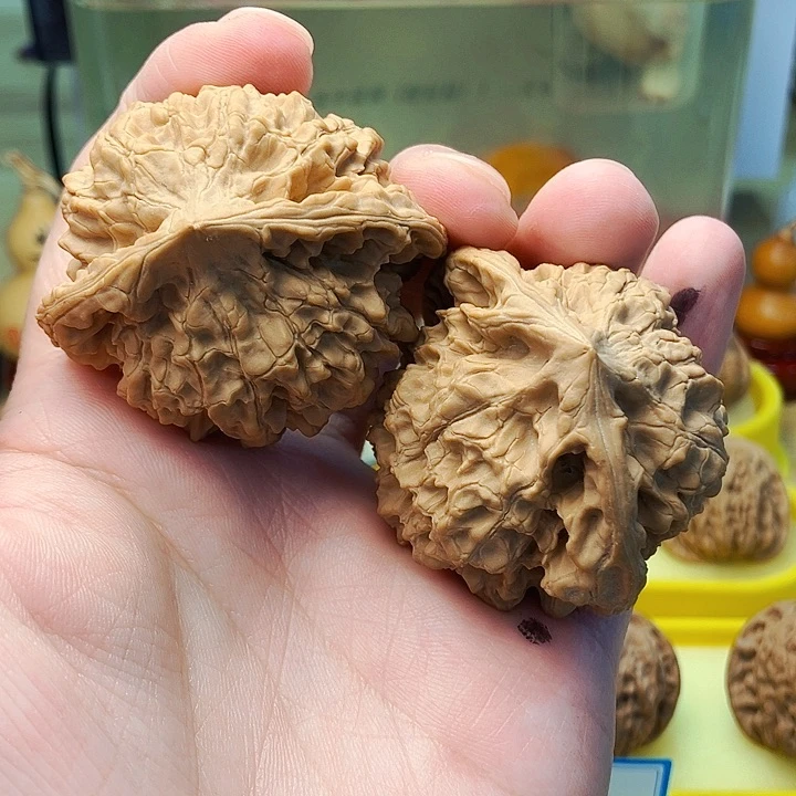 文玩核桃把件无*直播间专用 官帽 52