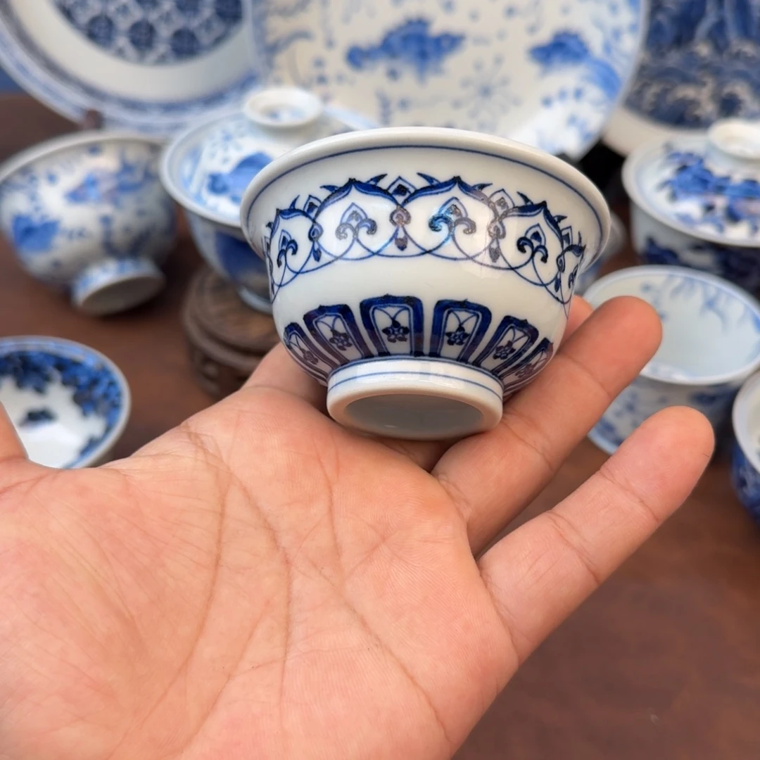 陶摆件宝相xiaoyashou