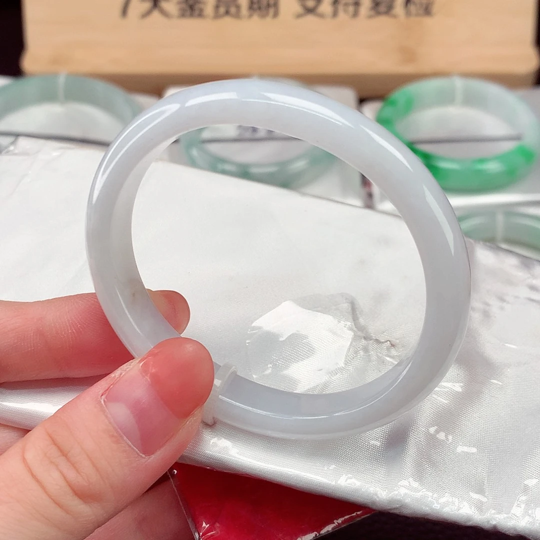 未镶嵌手镯翡翠翡翠53+贵妃