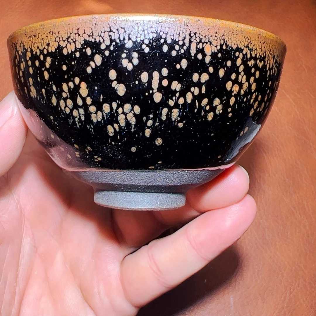 茶盏柴烧建窑建盏