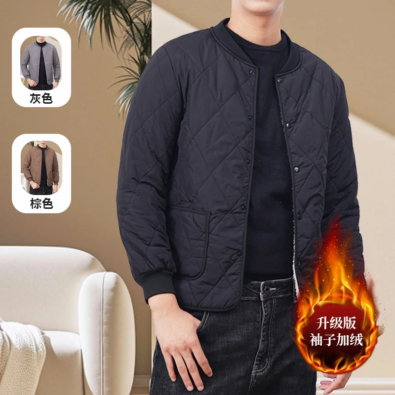 棉袄男秋冬内胆男式美式棉服棉衣冬季时尚百搭加绒加厚保暖外套