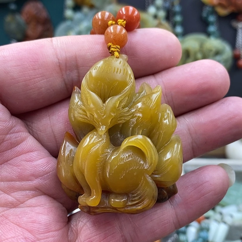【闪购商品】未镶嵌蛇纹石玉吊坠