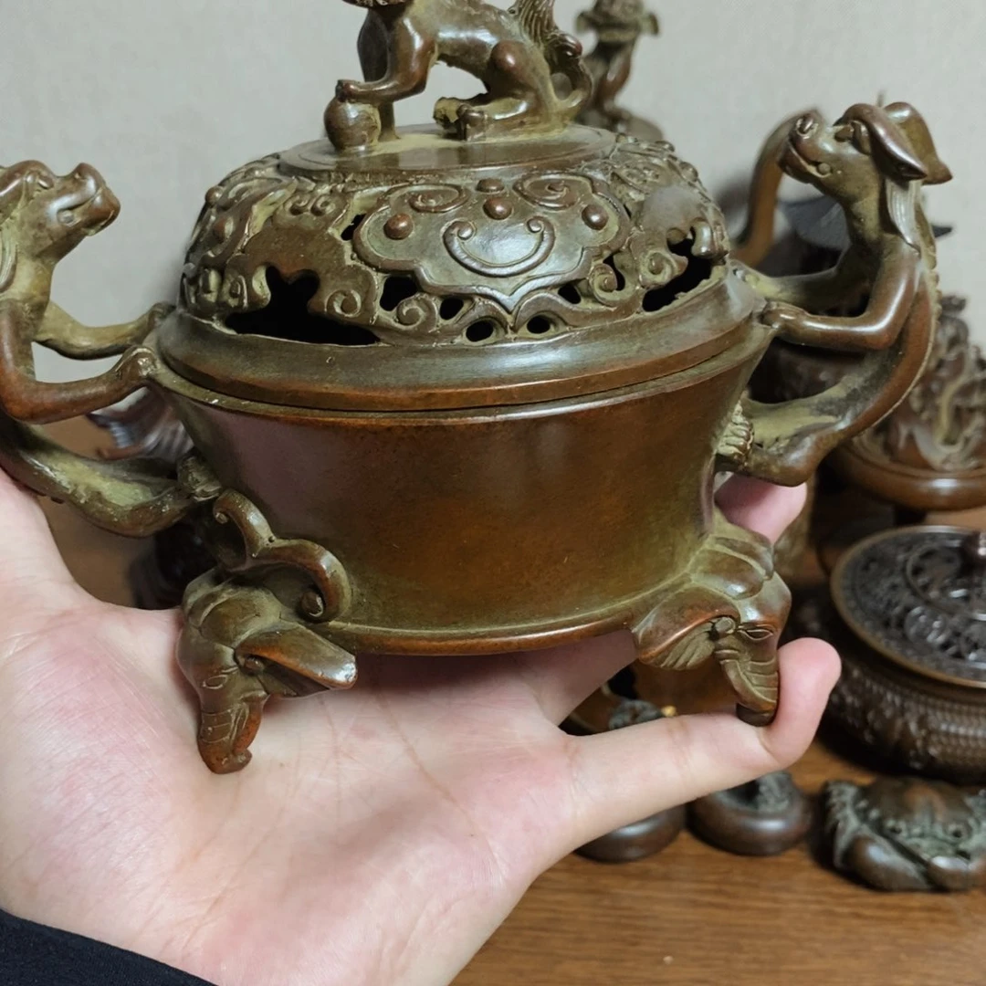 铜盛世铜炉铜器香炉工艺品