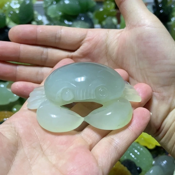 【闪购商品】蛇纹石玉未镶嵌把件