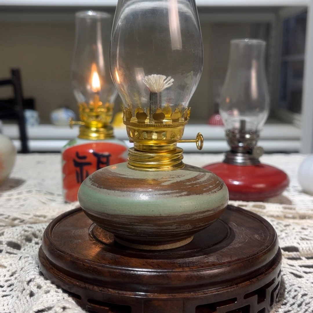 摆件景德镇陶瓷香薰灯