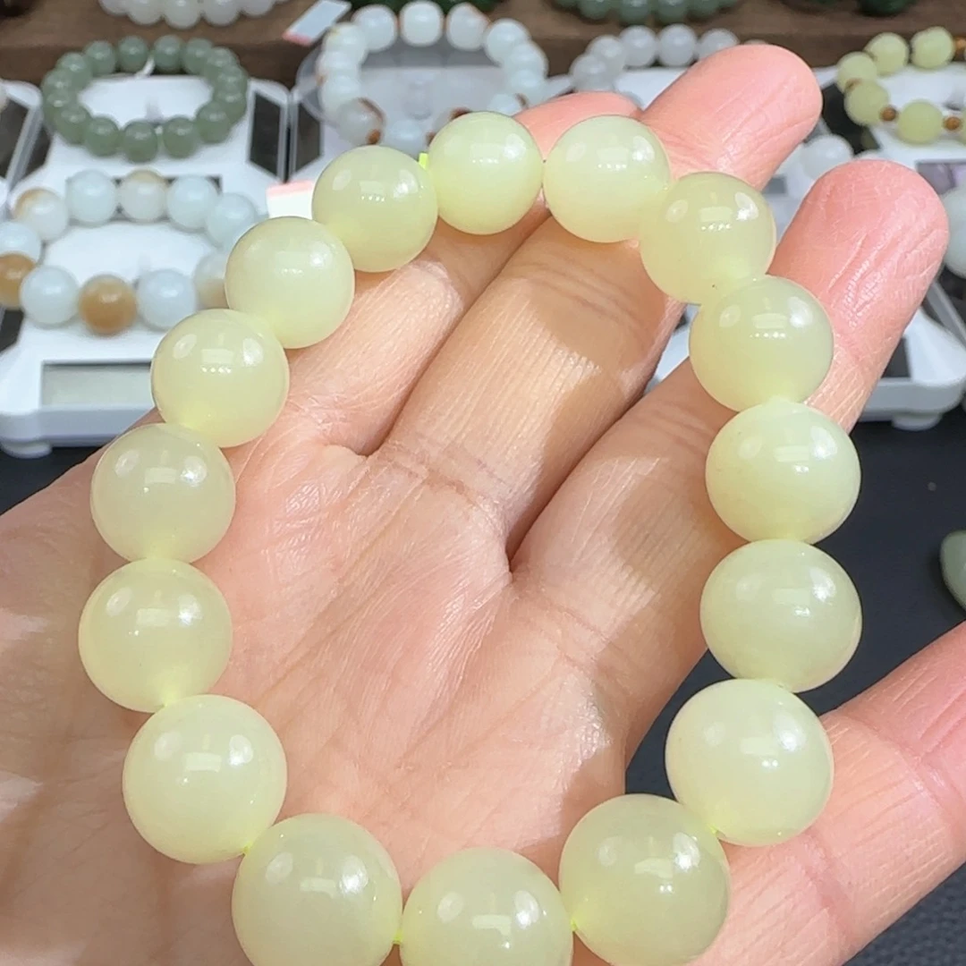 和田玉手串未镶嵌