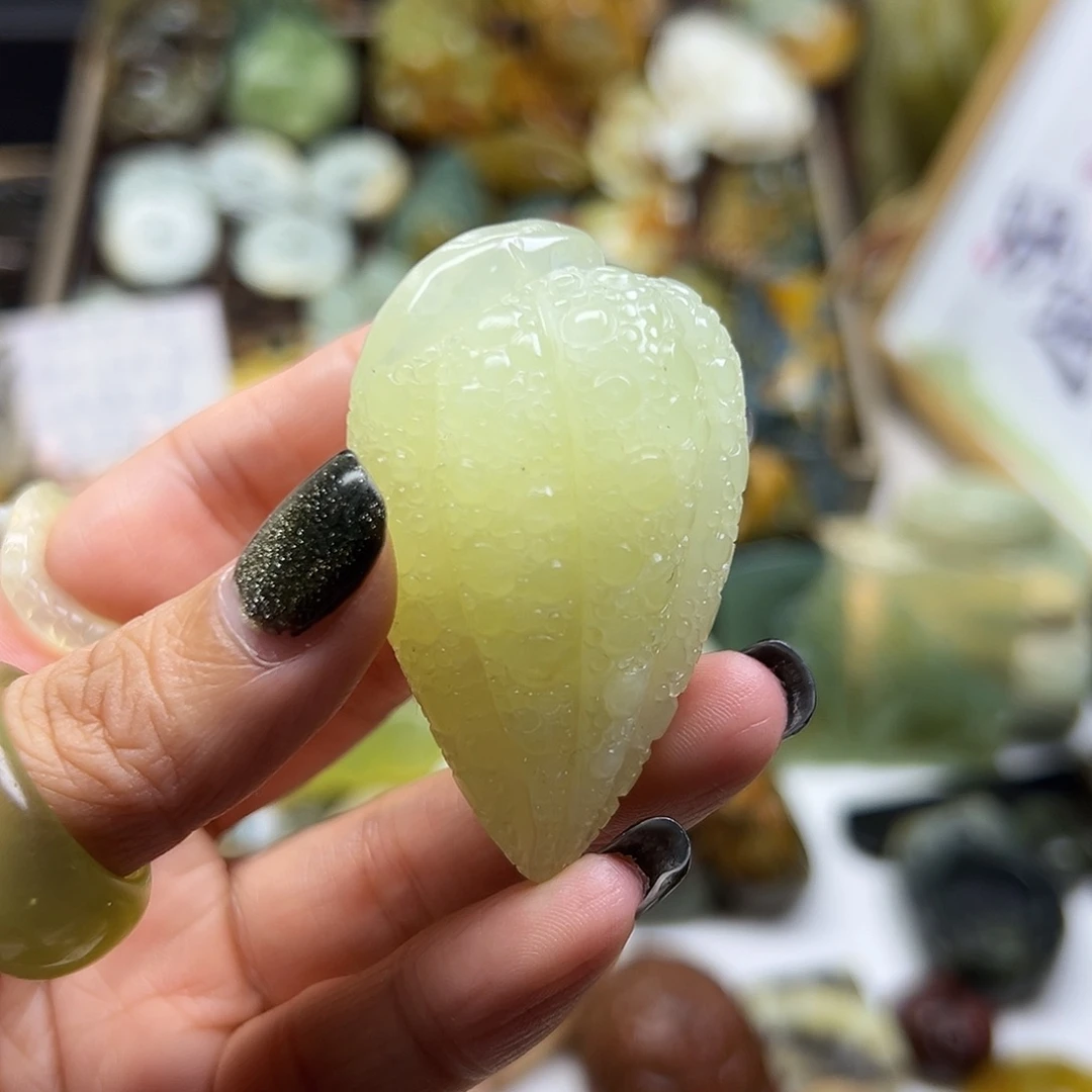 未镶嵌岫玉颈饰岫玉福瓜