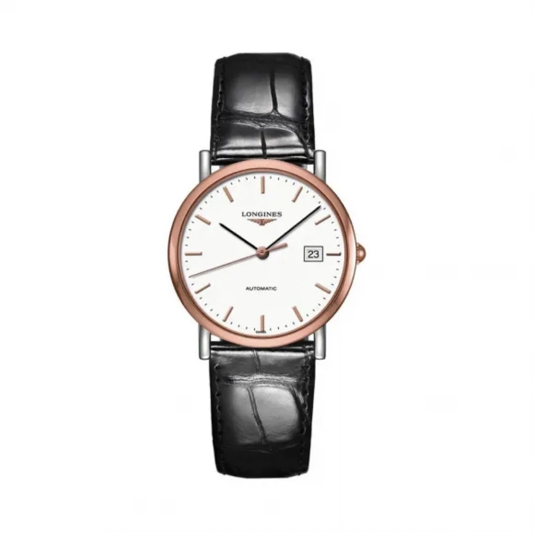 95新 Longines/浪琴 博雅系列中性机械腕表34.5表径L4.809.5.11.7