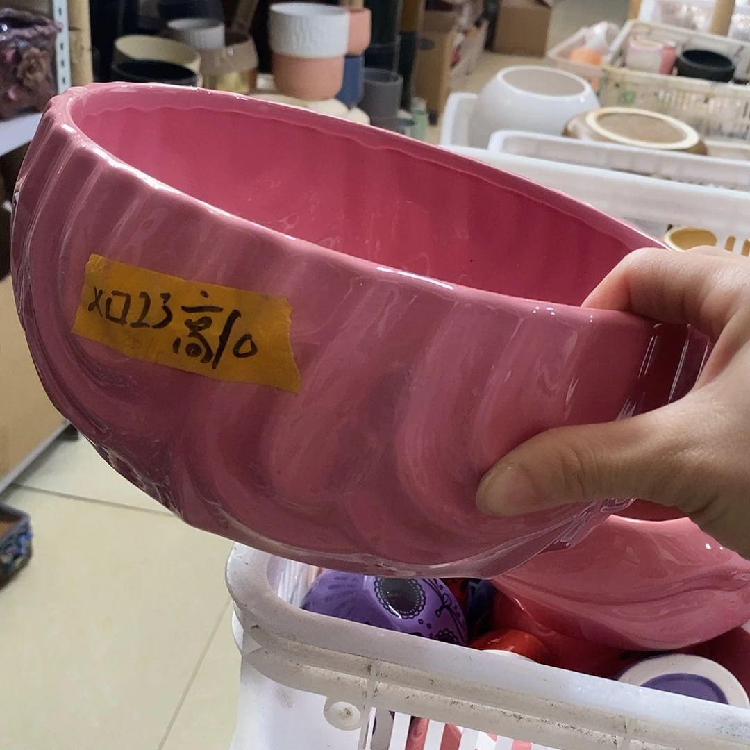 杯子陶盆有孔 瑕疵介意勿拍