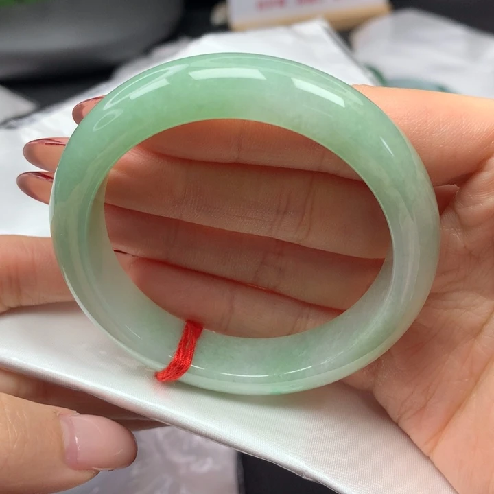 翡翠手镯未镶嵌54正圈