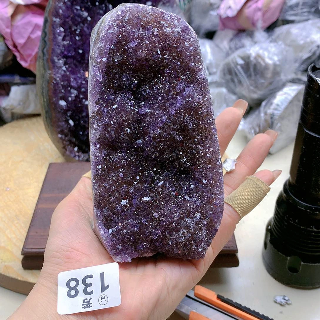 紫晶大型摆件（非配饰）未镶嵌