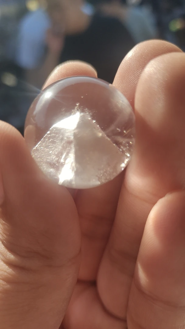 天然水晶中晶冰山单珠以直播间款式为准