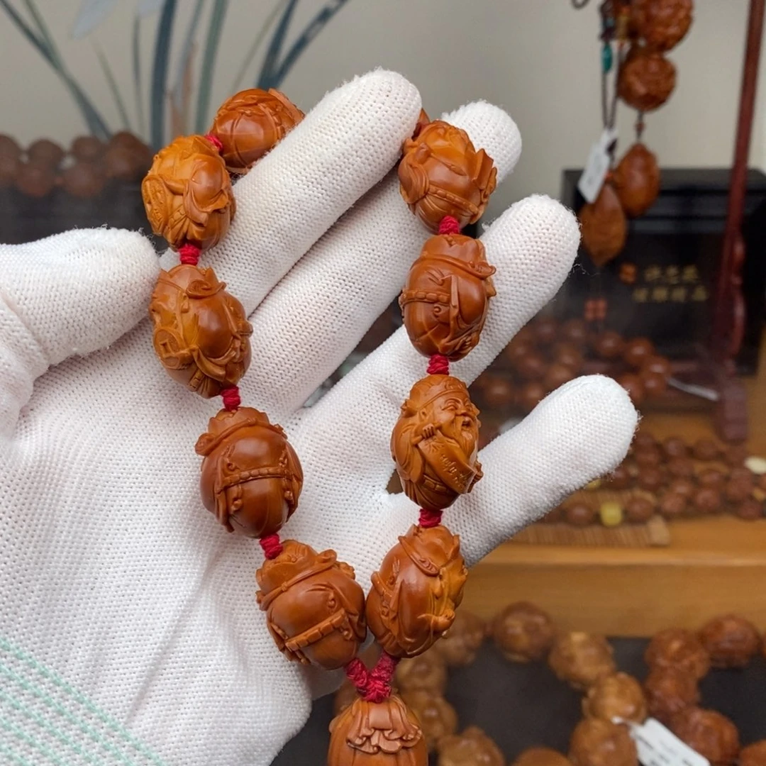 手串橄榄核许忠英老师小财神
