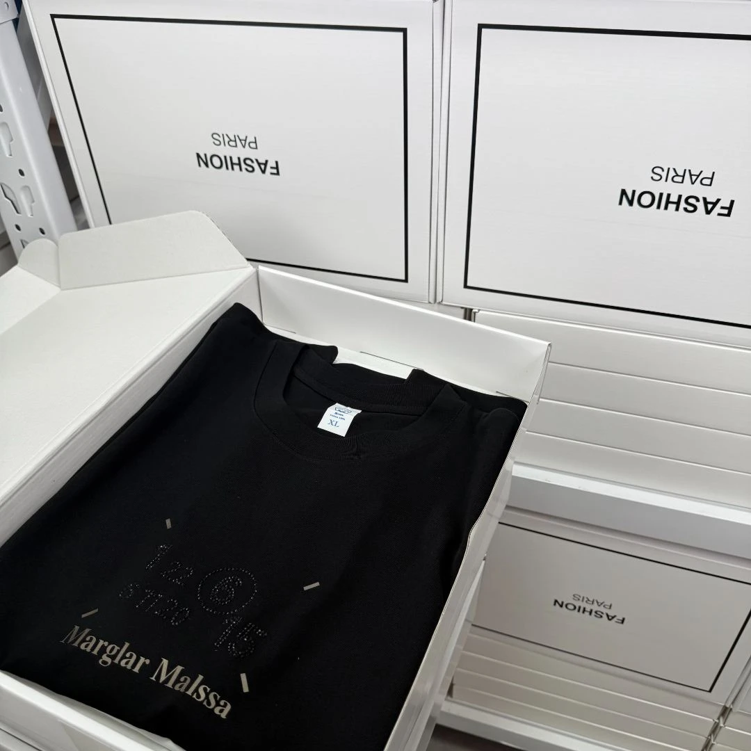 【马拉拉硅胶烫钻】宽松潮流轻奢短袖【KK-020】