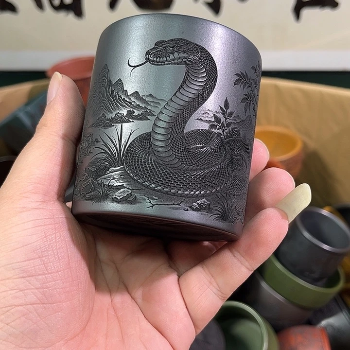 茶杯紫砂全手工紫砂主人杯
