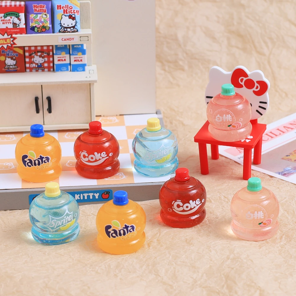 【定制墩墩汽水瓶】DIY饰品树脂配件奶油胶材料新款简约ins