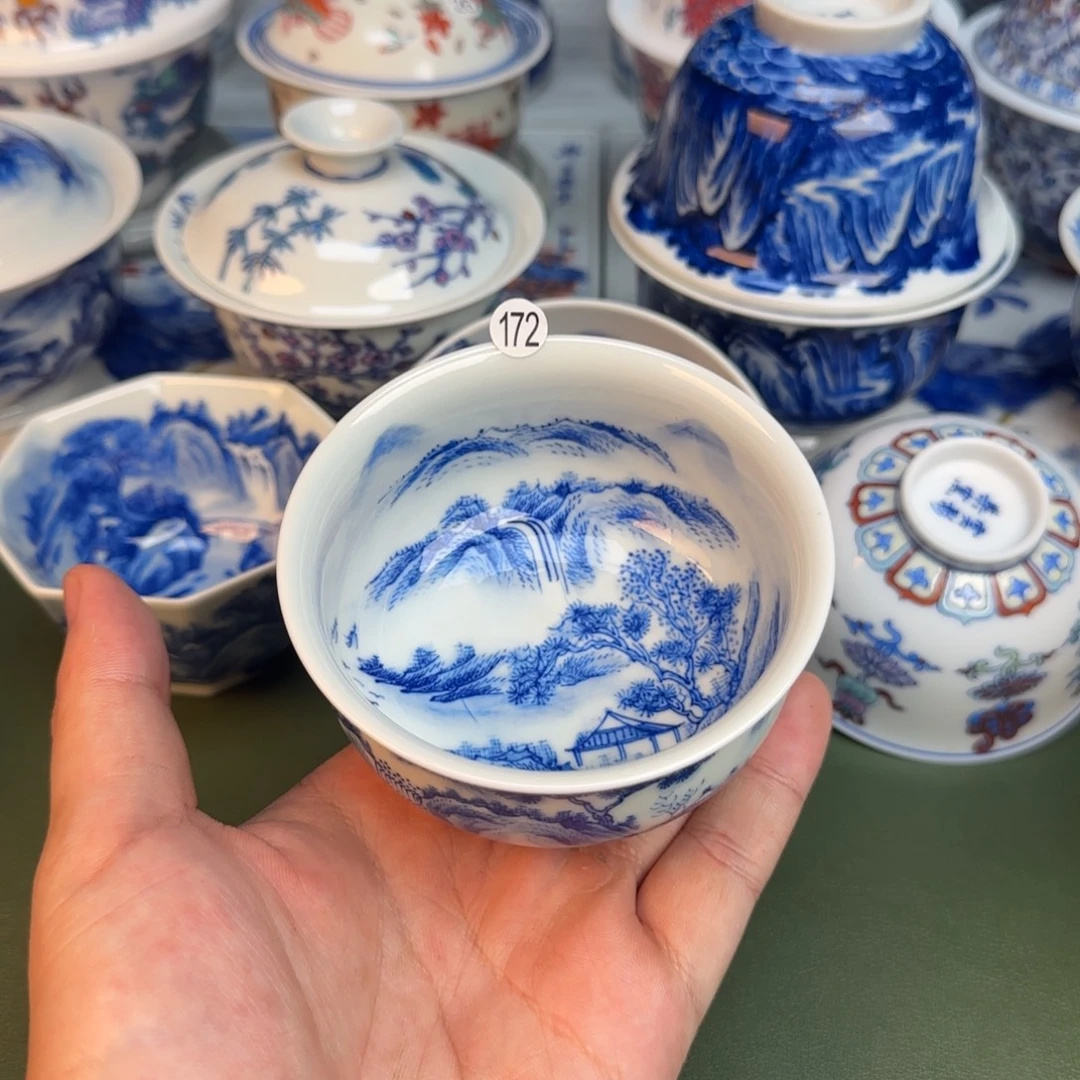 彦祖纯手工手绘茶具172