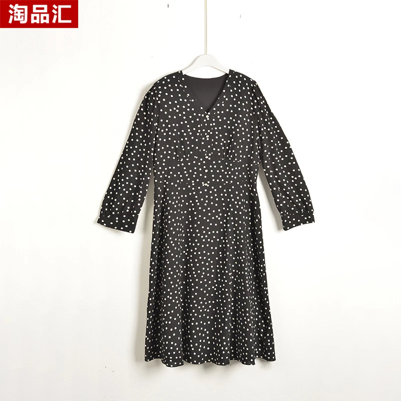 GPE3【专柜捡漏】中高端时尚女装DQB-连衣裙3501-黑色