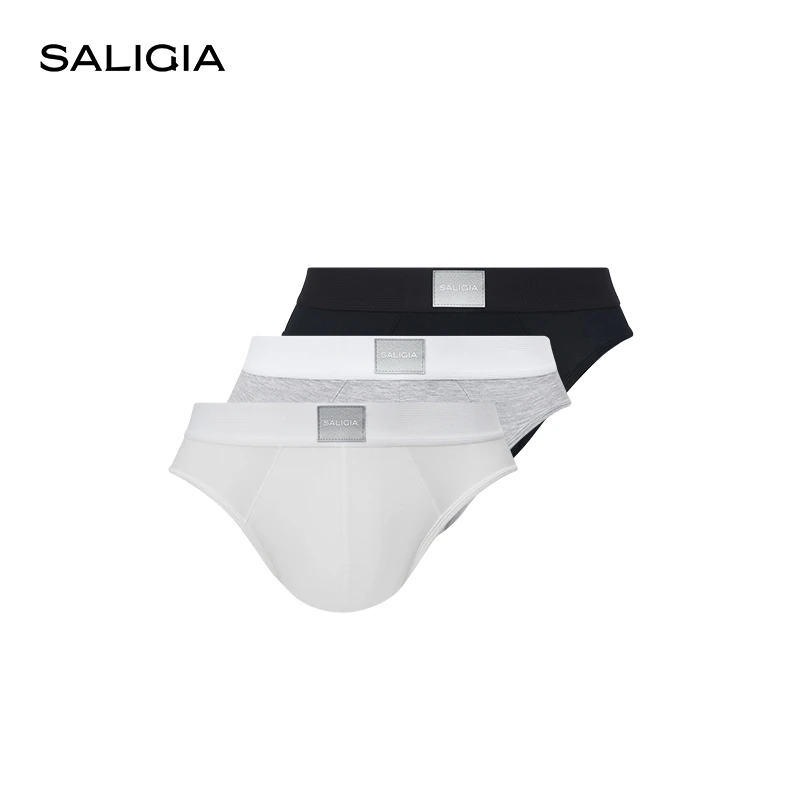 SALIGIA【三件装】渠道限定都市畅想莫代尔混纺男士内裤