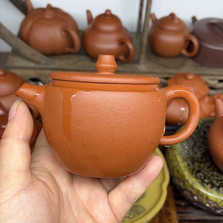 茶壶紫砂宜兴紫砂原矿泥料160