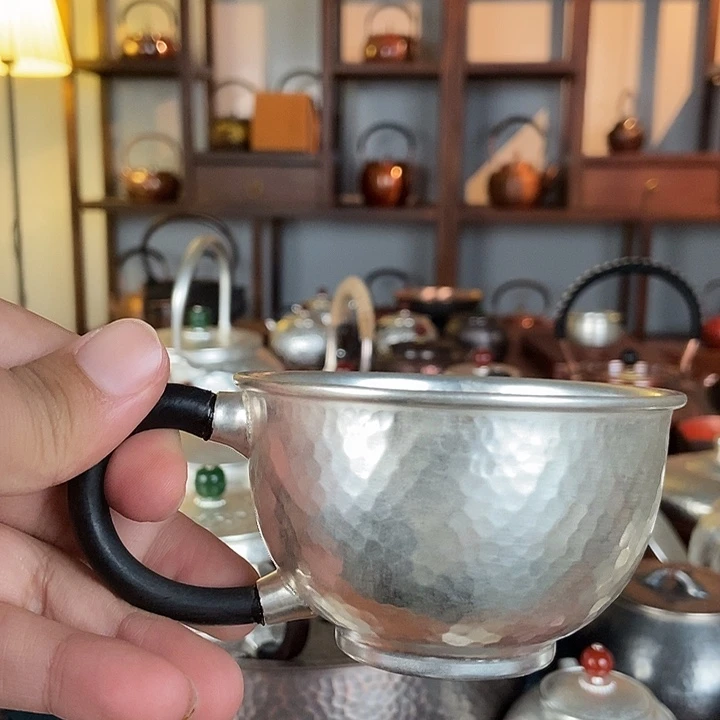 林***纯手工制作一铜壶制作
