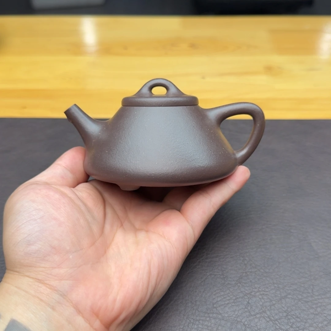 茶壶紫砂天青子冶石瓢