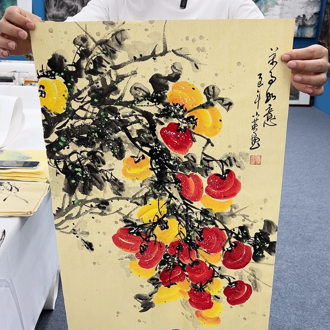 国画纯手绘作品欣赏