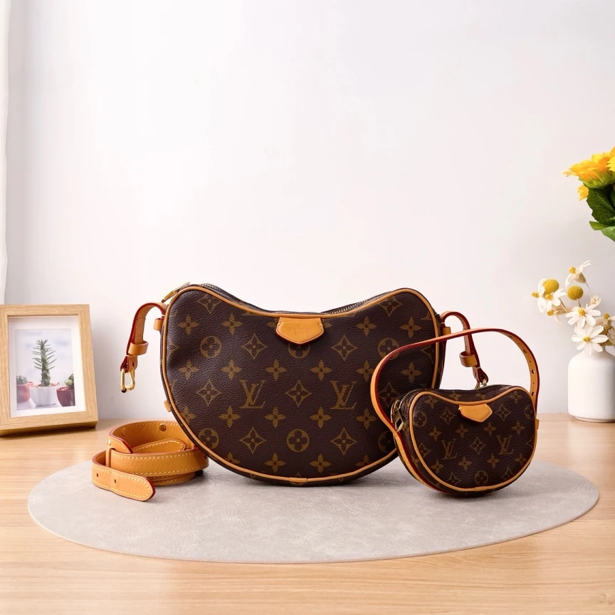 95新 LouisVuitton/路易威登 豌豆包/单肩包/4342