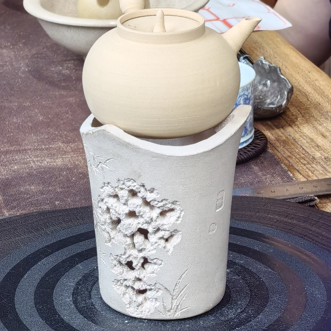 小mini如意口飘松带220CC左右烧水壶一套煮茶炉