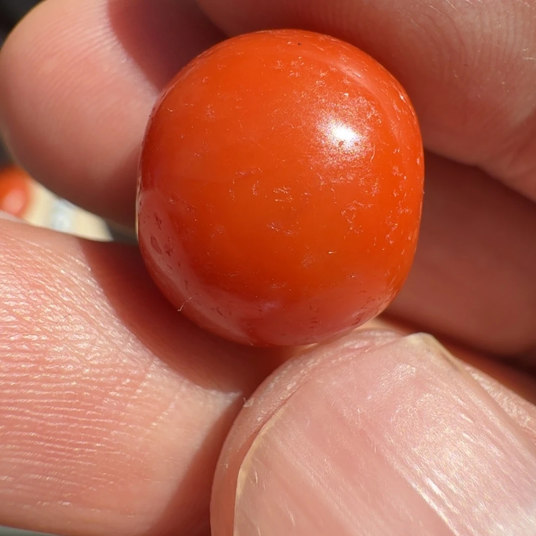 医***顺南红玛瑙未镶嵌颈饰