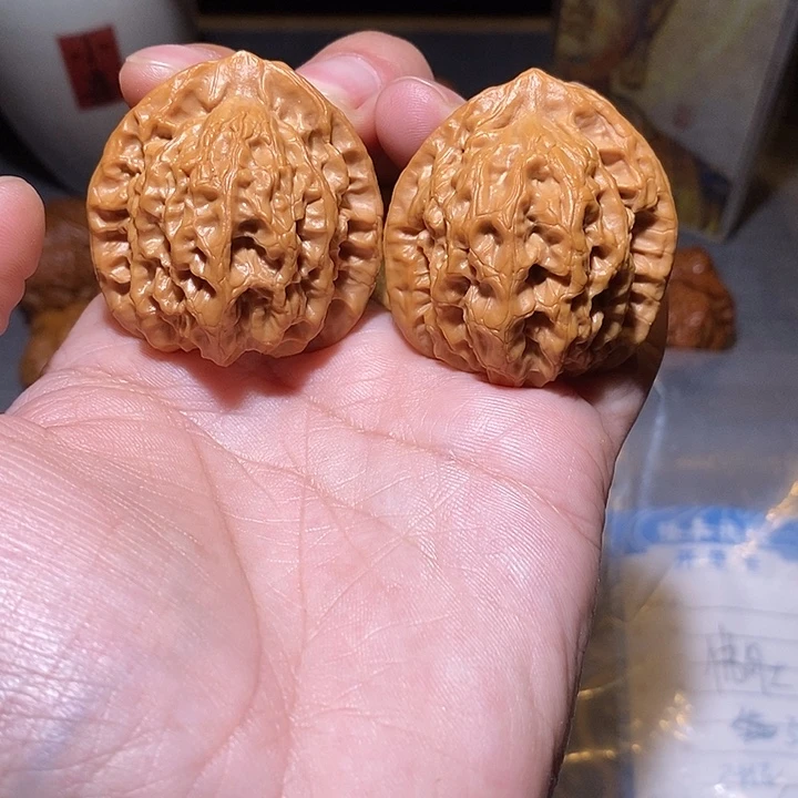 文玩核桃把件全品无修39尺蓟县佛肚