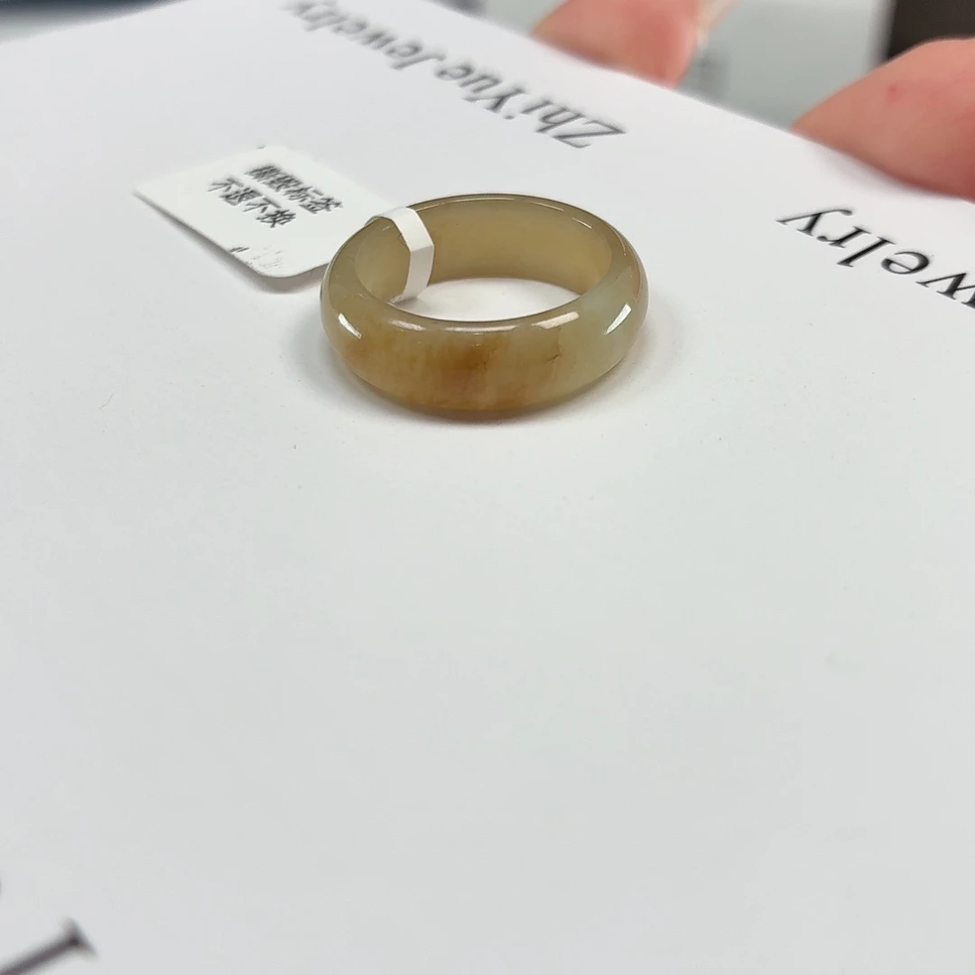 和田玉（糖玉）未镶嵌戒指