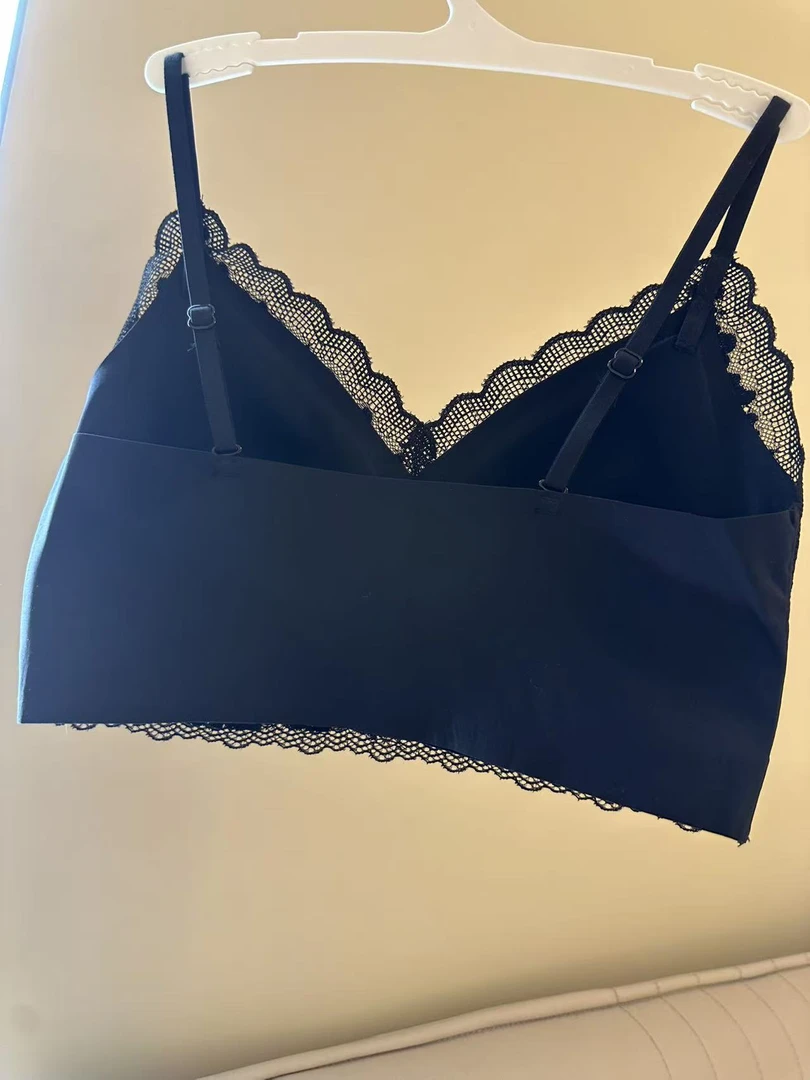 聚拢防下垂薄款内衣百搭通勤老钱风打底蕾丝美背时尚