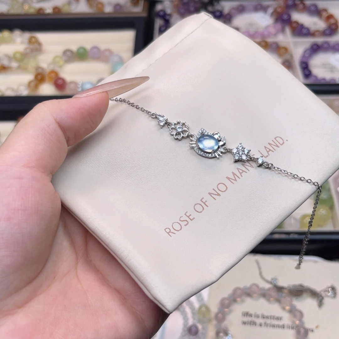 手链水晶未镶嵌海蓝宝