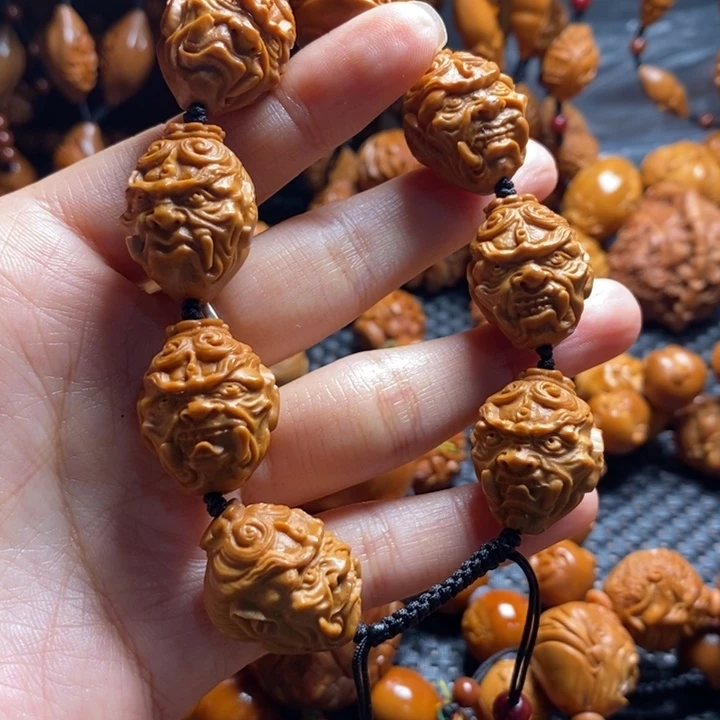 吊坠橄榄核不动明王