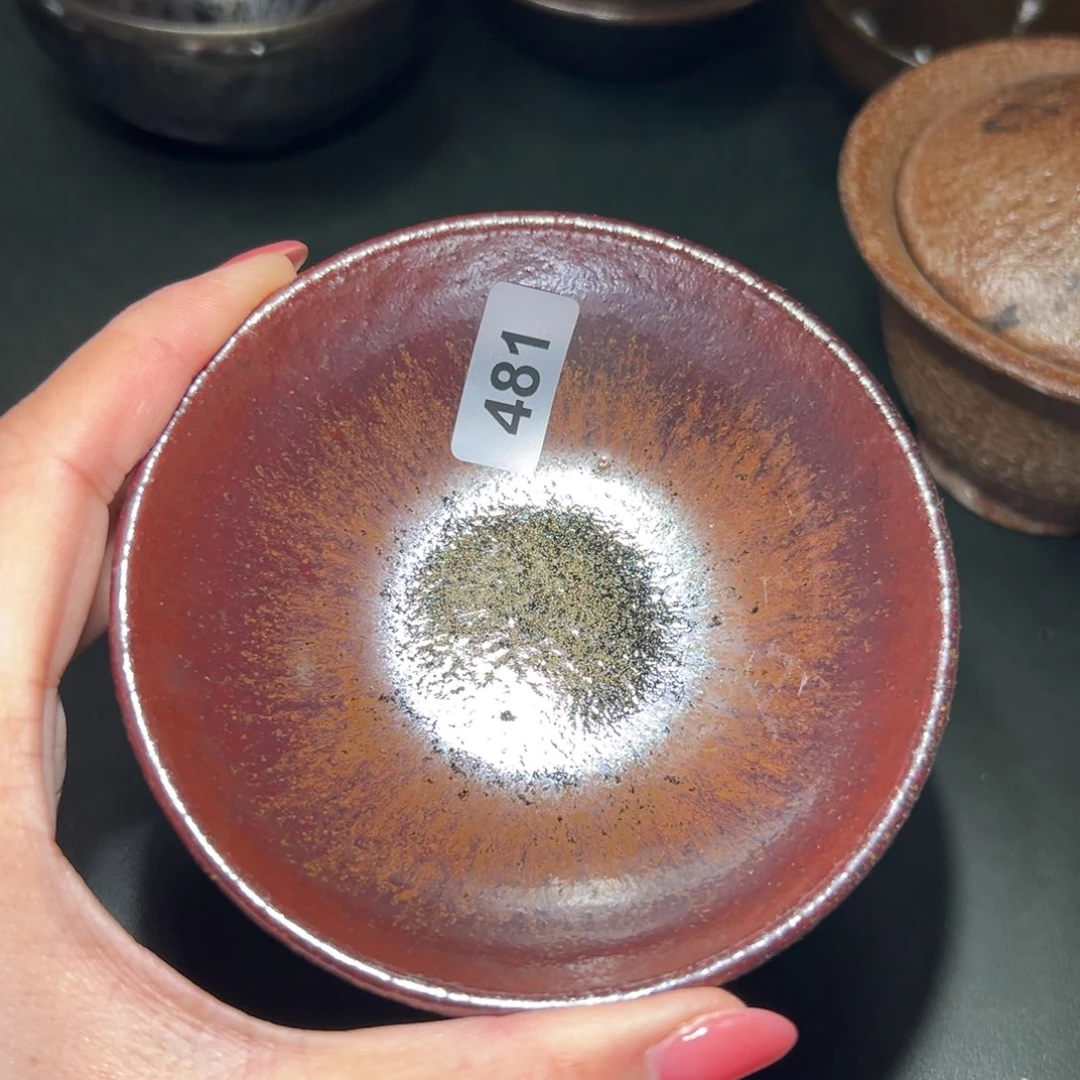 用***9茶盏全手工原矿原釉建盏