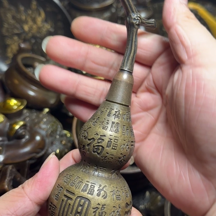 铜器摆件收收藏藏