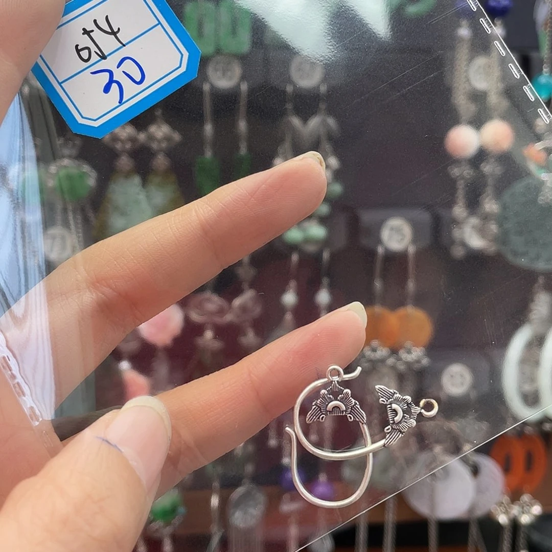 玛瑙/玉髓耳钉银S925镶嵌得****洋054yhhgghh