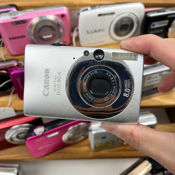 9新 Canon/佳能 佳能ixus80冷白皮氛围感十足