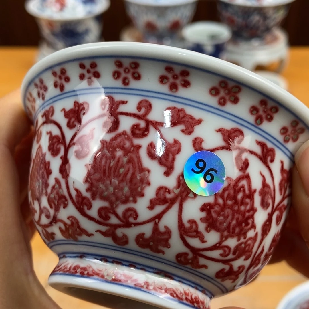 手绘现代茶具非古董