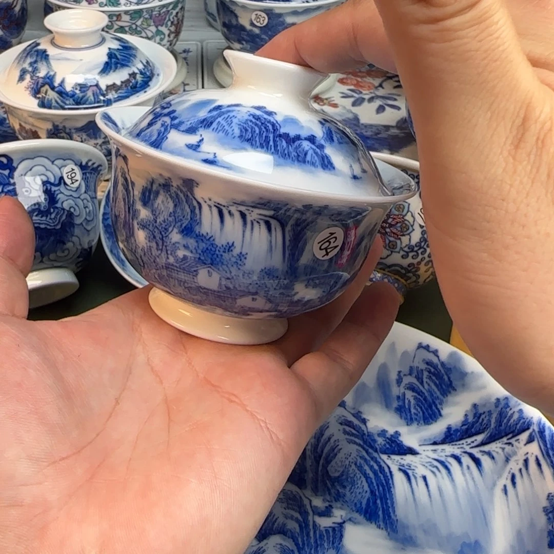 陶彦祖纯手工手绘茶具164