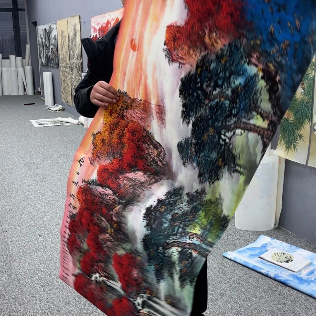 国画西****姐国画作品展览