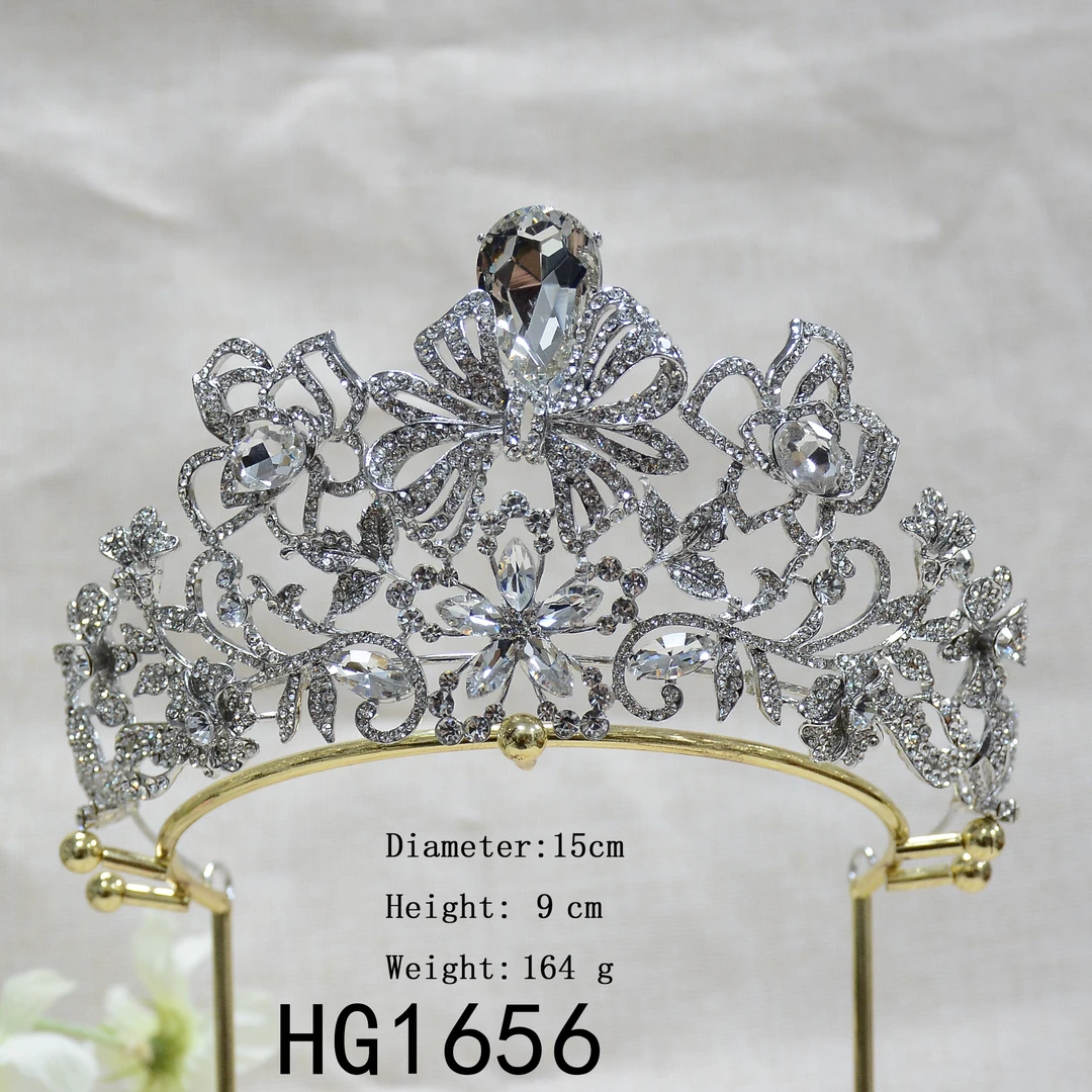 hg1656喜看新款高级水钻新娘皇冠