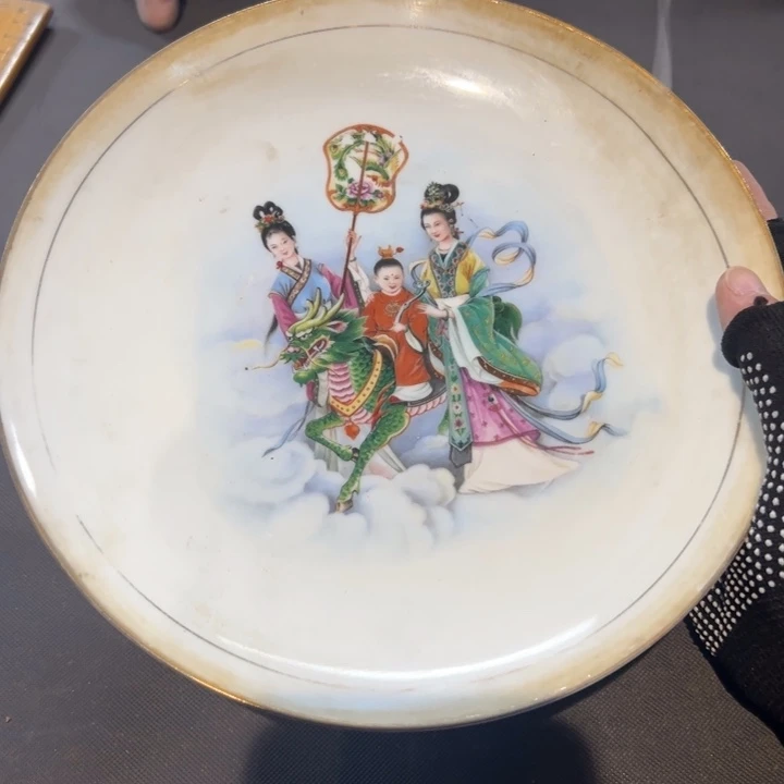 丑***莲瓷片拾六家的瓷器瓷器