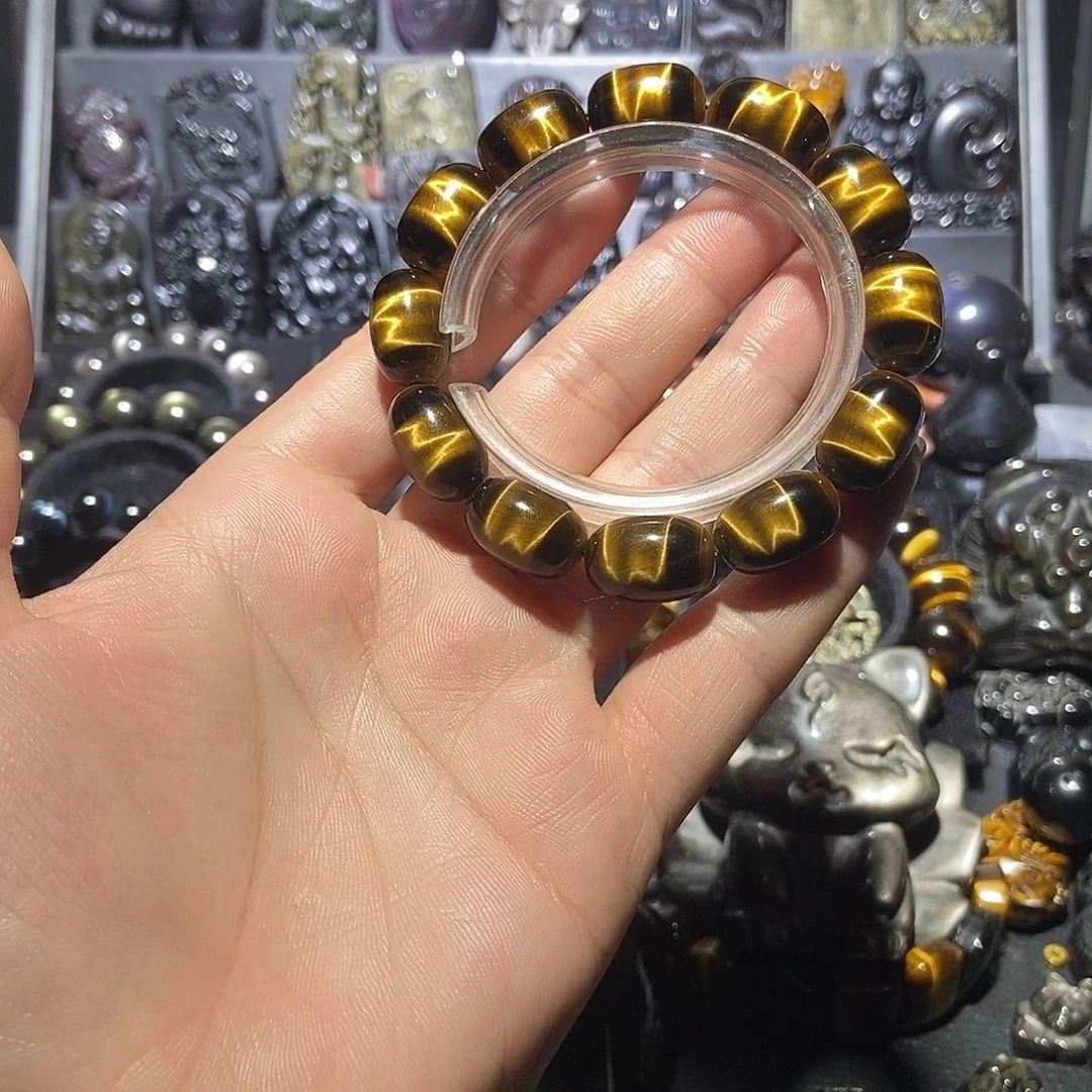 木变石（虎睛石）手链未镶嵌易*川