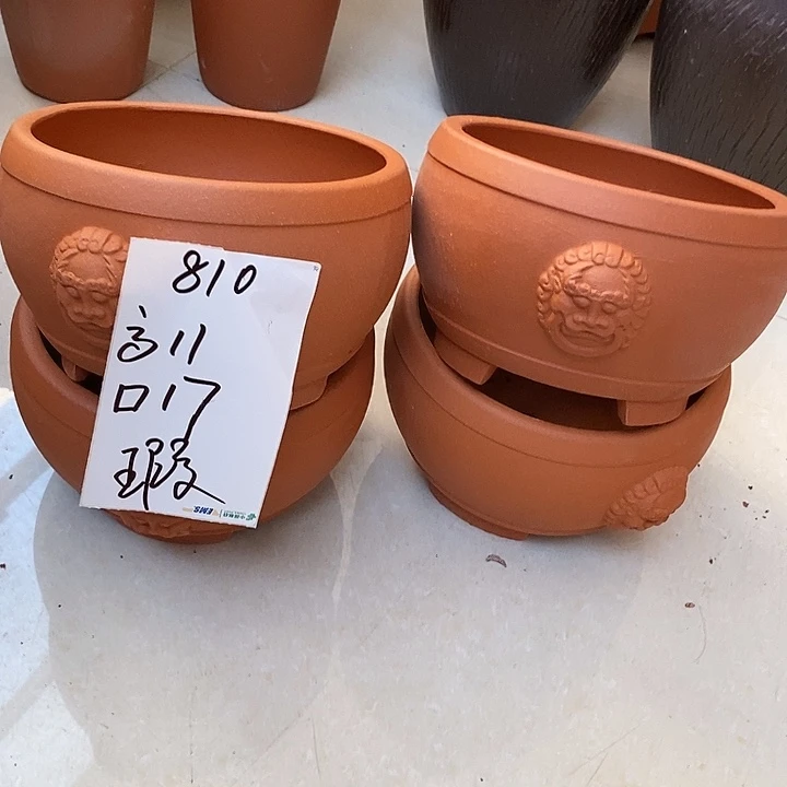 粗陶红陶绿植花盆810