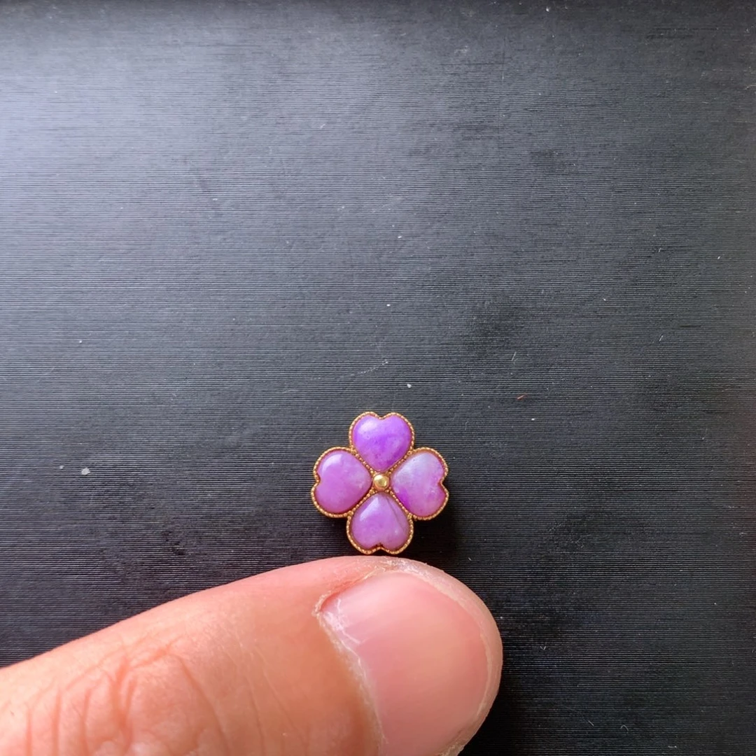 苏纪石（舒俱来）18K金镶嵌吊坠