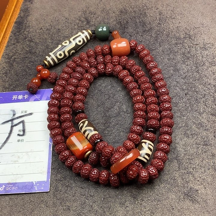 金刚菩提吊坠脖挂六瓣