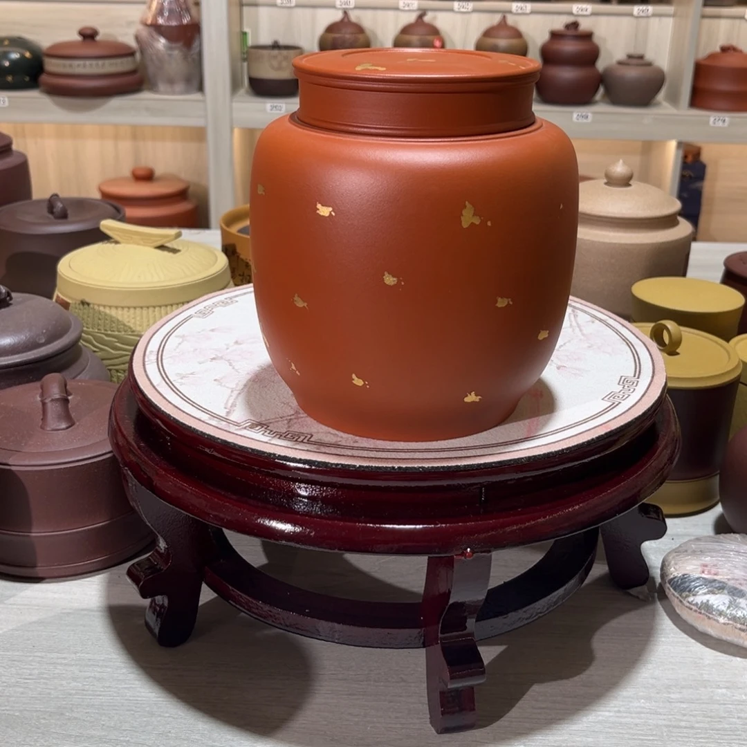 紫砂茶叶罐紫砂罐