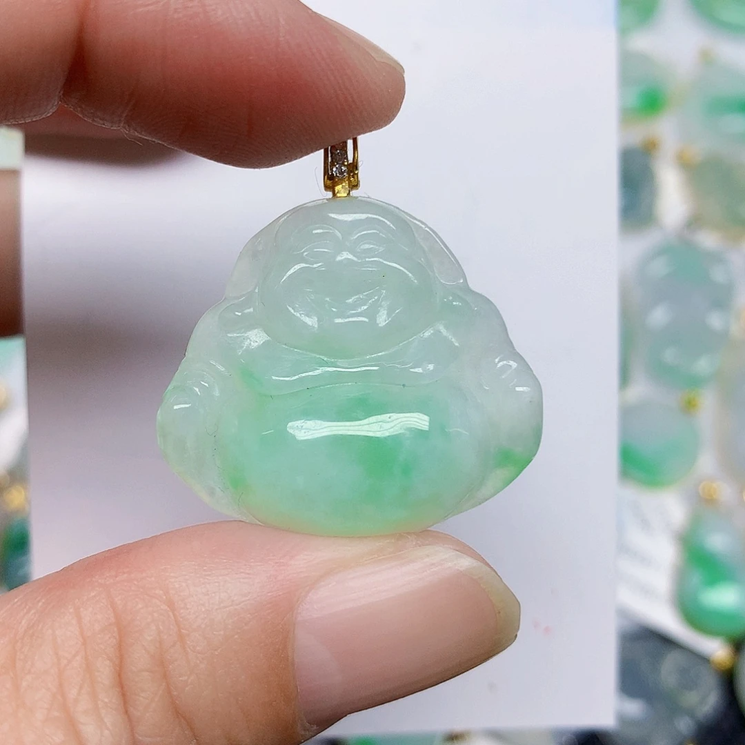 翡翠未镶嵌颈饰3467777644